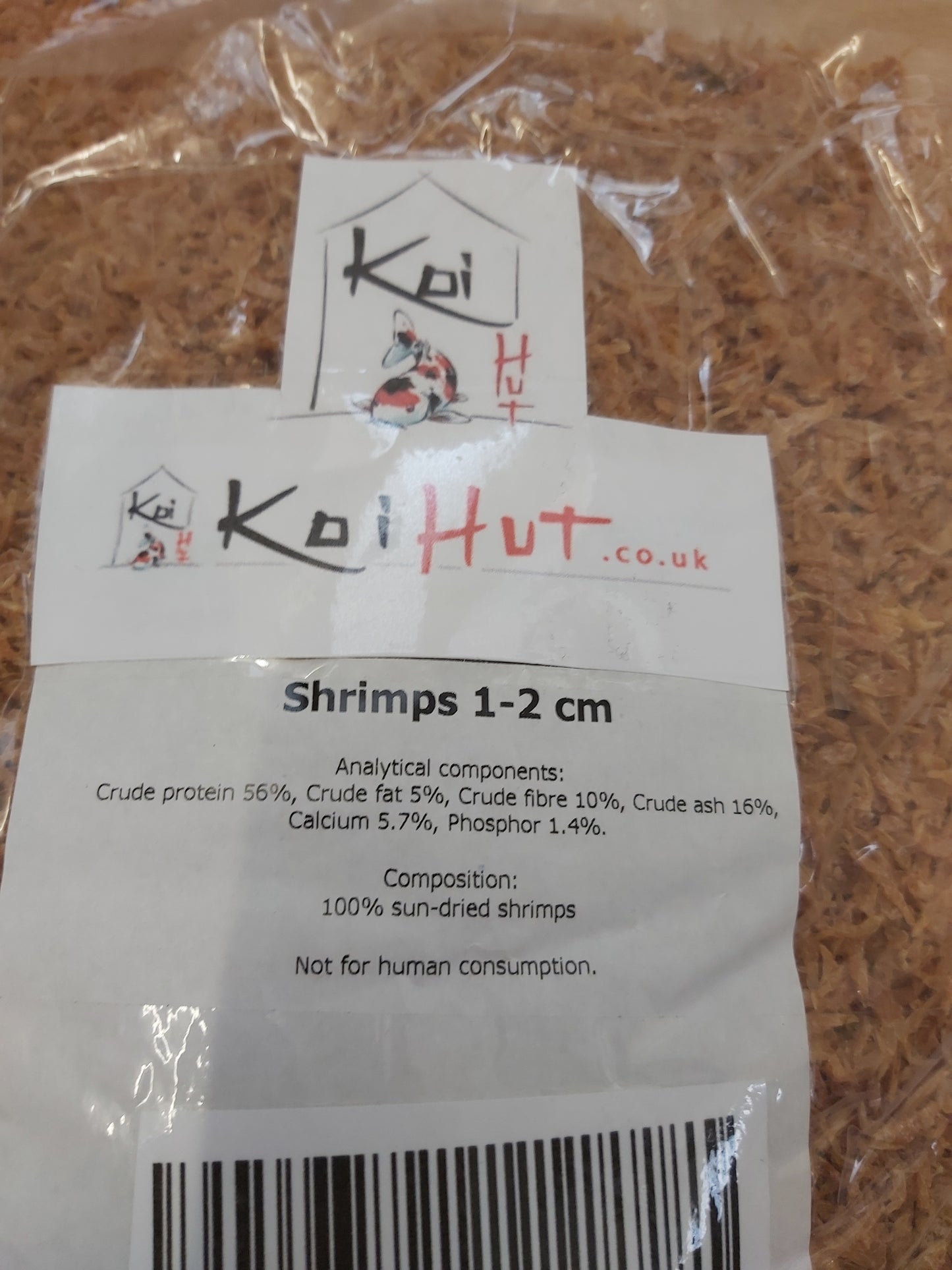 Koi Hut Dried Shrimps - 1Kg Bag