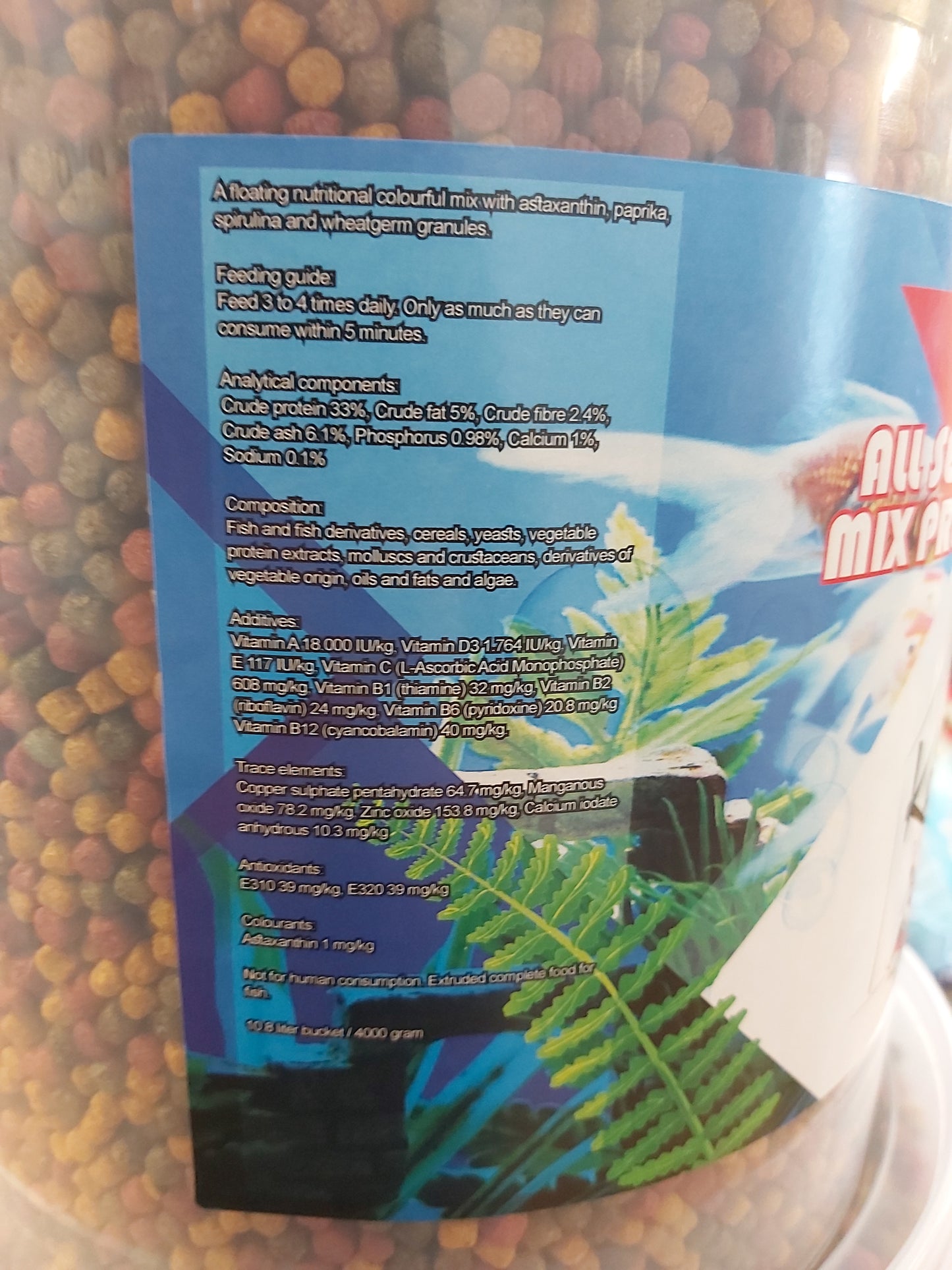 Koi Hut All Season Premium Pond Mix