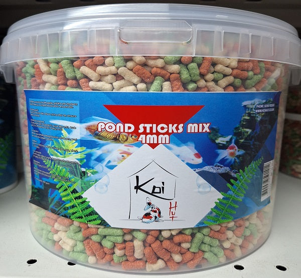 Koi Hut 3 Colour Pond Sticks Mix
