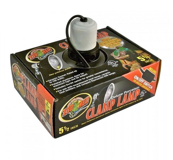 Zoo Med Deluxe Porcelain Clamp Lamp