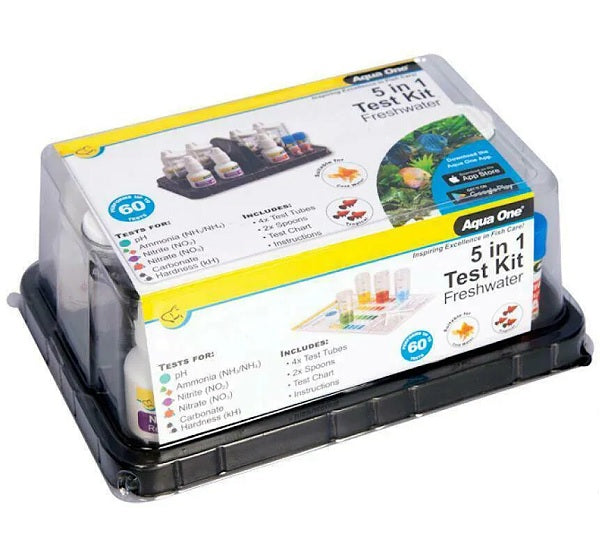 Aqua One 5 in 1 Freshwater Test Kit