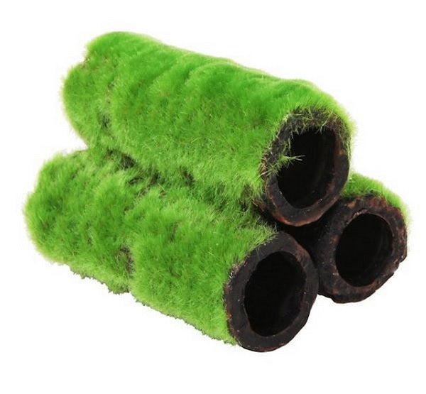 Ceramic Bamboo Mossy Tubes