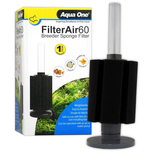 Aqua One Filter Air Breeder Sponge Filter