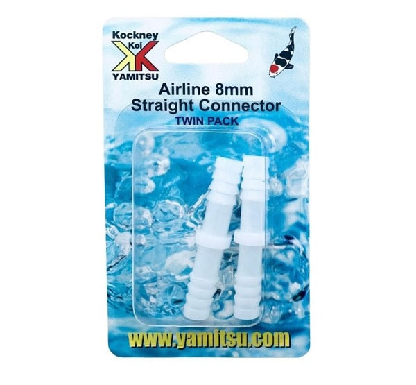 Kockney Koi Airline 8mm Straight Connector (2 Pack)