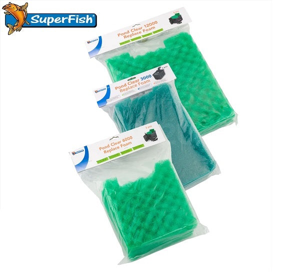 Superfish Pond Clear Replacement Foam