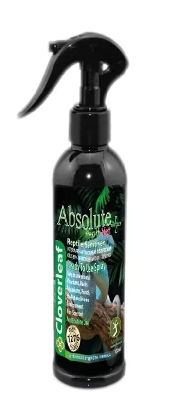 Cloverleaf Absolute Repti-Vet Reptile Sanitiser Spray
