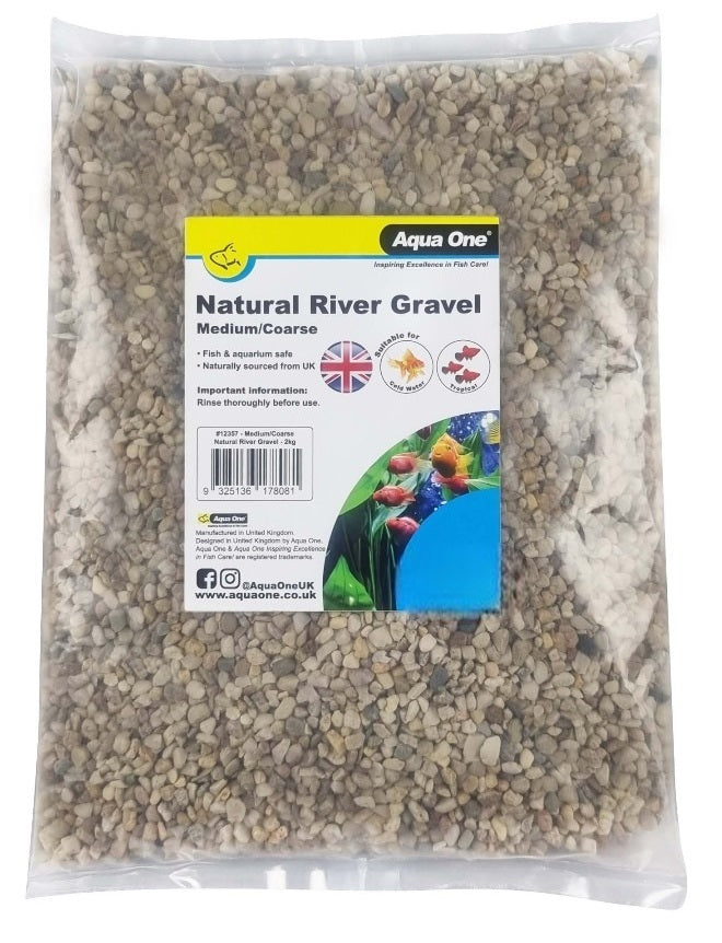 Aqua One Natural River Gravel