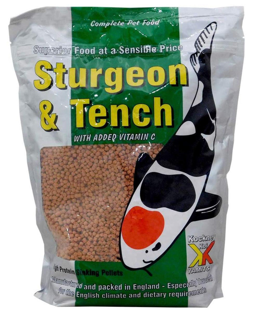 Kockney Koi Sturgeon & Tench Food