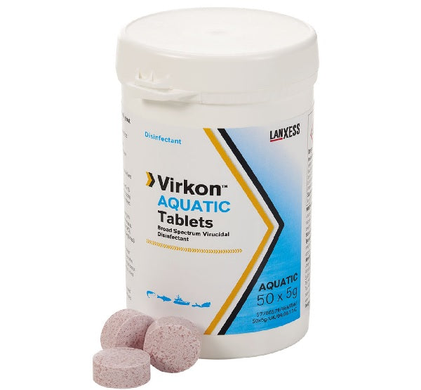 Virkon Aquatic Tablets 50 x 5g
