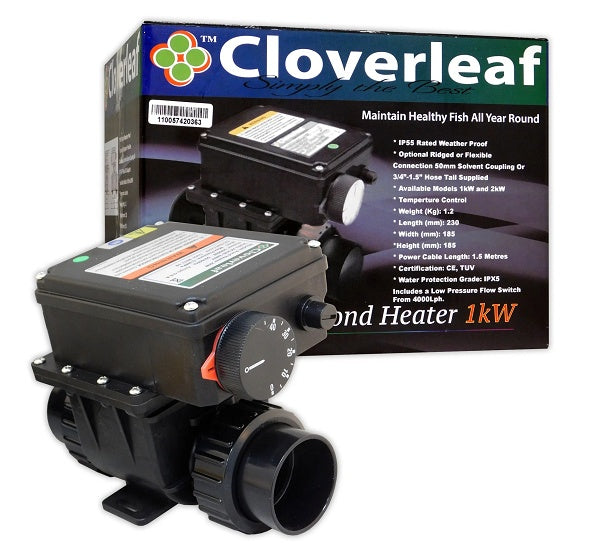 Cloverleaf Pond Heater