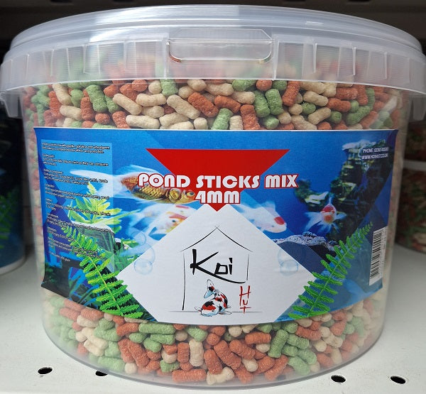 Koi Hut 3 Colour Pond Sticks Mix