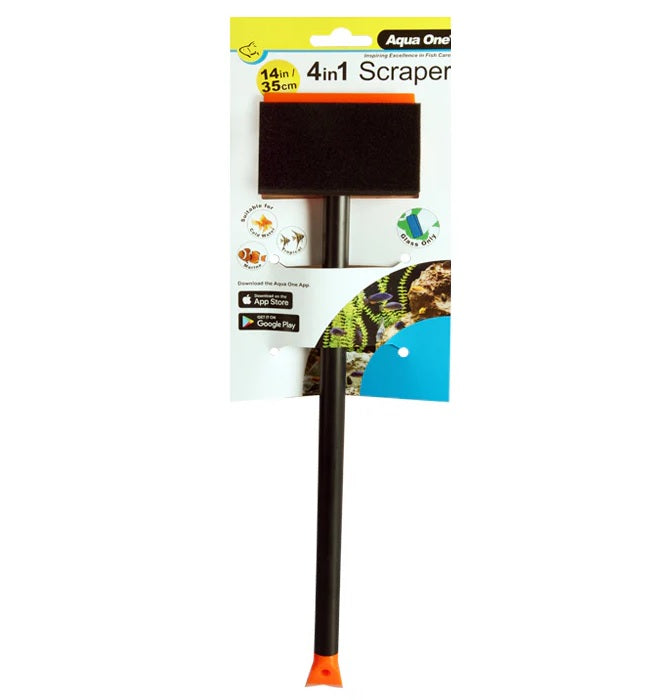 Aqua One 4 in 1 Scraper