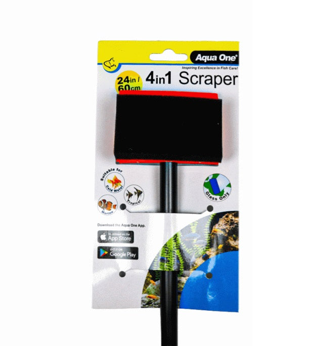 Aqua One 4 in 1 Scraper