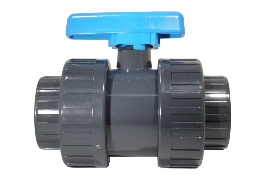 PVC Double Union Ball Valve