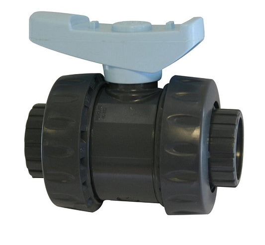 Evolution Aqua PVC Double Union Ball Valve