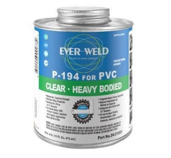 Ever-Weld Solvent Weld Clear Glue P-194