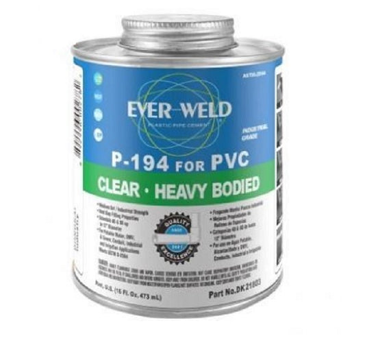 Ever-Weld Solvent Weld Clear Glue P-194