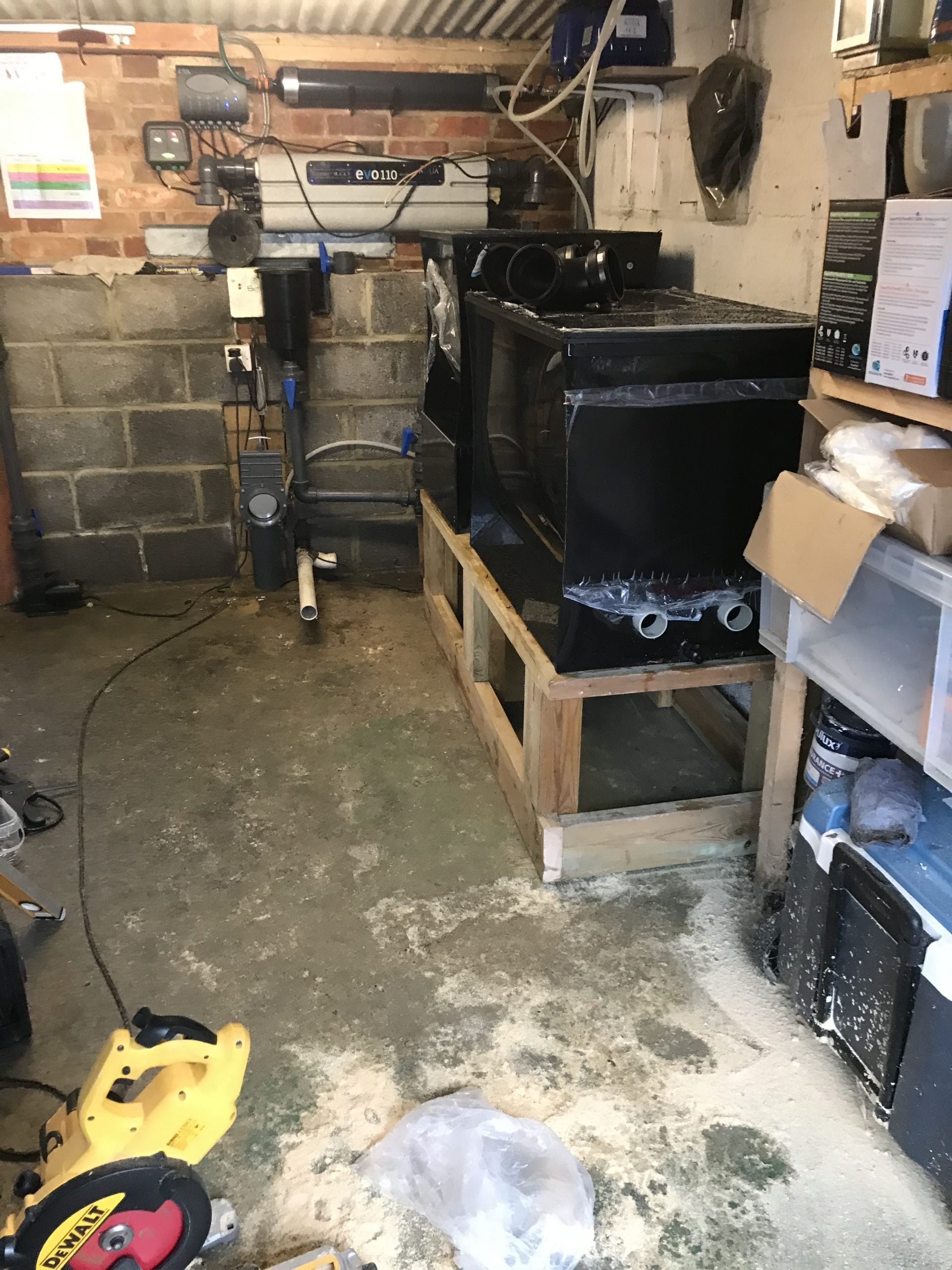 Draco Drum installation - completed