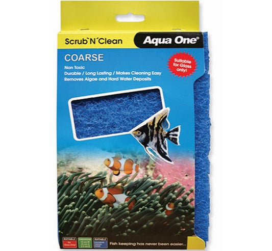 Aqua One Scrub 'N' Clean Coarse Algae Pad