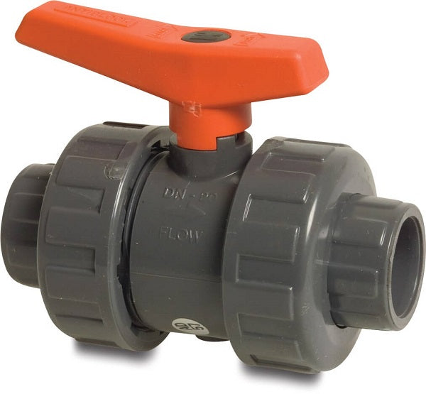 PVC Double Union Ball Valve