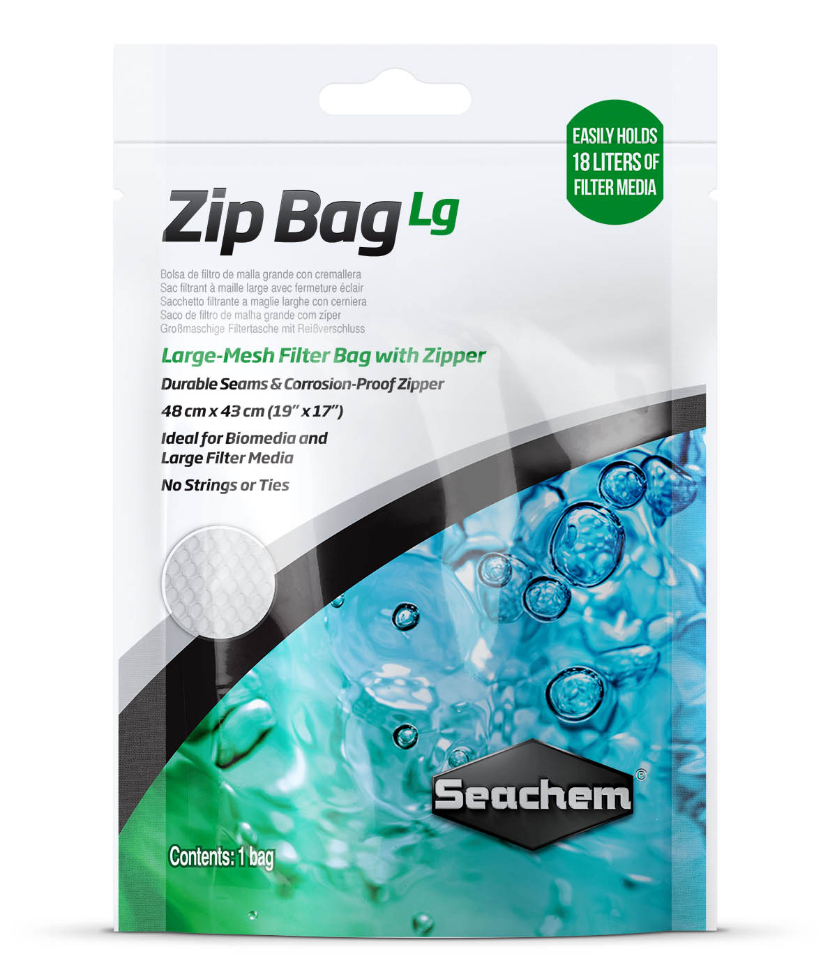 Seachem Zip Bag